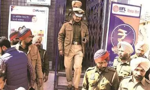 Punjab : 70 लाख का सोना-चांदी उड़ाया, CCTV में कैद हुए लुटेरे