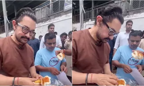स्टार बना स्ट्रीट शेफ, आमिर खान ने दादर पर बनाया वड़ा पाव, फैंस हैरान