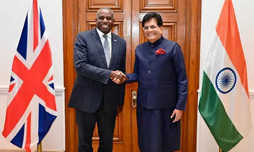 ब्रिटेन के विदेश मंत्री डेविड लैमी के साथ बैठक सफल रही: Piyush Goyal