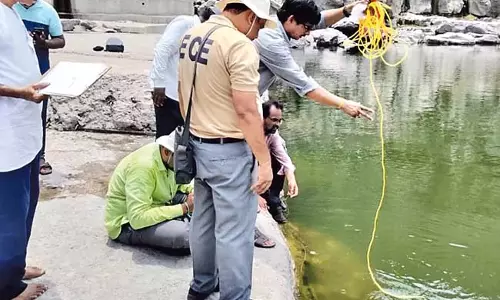 Andhra : श्रीशैलम बांध पर उम्मीद से परे नुकसान Andhra : श्रीशैलम बांध पर उम्मीद से परे नुकसान