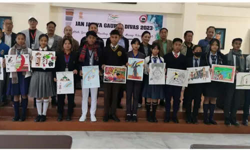 तुएनसांग जिला BS&G ने चित्रकला प्रतियोगिता का आयोजन किया