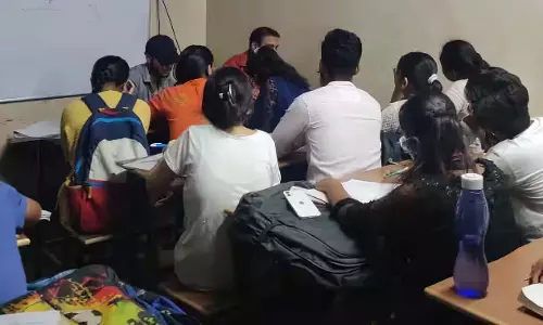 कांकेर : पुना पर्रियान और मावा मोदोल कोचिंग सेंटर का सीईओ ने किया औचक निरीक्षण कांकेर : पुना पर्रियान और मावा मोदोल कोचिंग सेंटर का सीईओ ने किया औचक निरीक्षण