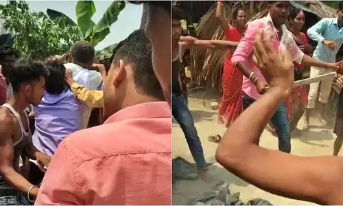 Bihar : वरमाला की रस्म न होने से बारातियों और वधू पक्ष में विवाद Bihar : वरमाला की रस्म न होने से बारातियों और वधू पक्ष में विवाद