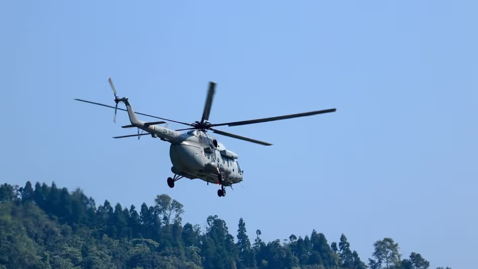 Sikkim ने चटेन से विशेष हेलीकॉप्टर निकासी शुरू की Sikkim ने चटेन से विशेष हेलीकॉप्टर निकासी शुरू की