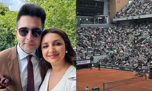 French Open : परिणीति चोपड़ा और राघव चड्ढा की पहली ग्लोबल डेट नाइट French Open : परिणीति चोपड़ा और राघव चड्ढा की पहली ग्लोबल डेट नाइट