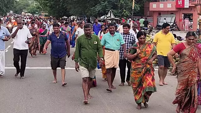 Tamil Nadu : कल तिरुवन्नामलाई में गिरिवलम घूमने का सबसे अच्छा समय Tamil Nadu : कल तिरुवन्नामलाई में गिरिवलम घूमने का सबसे अच्छा समय