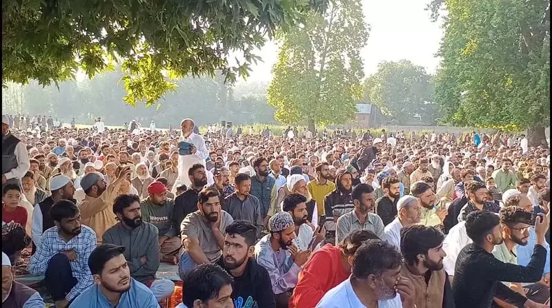 जम्मू क्षेत्र में कड़ी सुरक्षा के बीच ईद-उल-अजहा मनाई गई जम्मू क्षेत्र में कड़ी सुरक्षा के बीच ईद-उल-अजहा मनाई गई