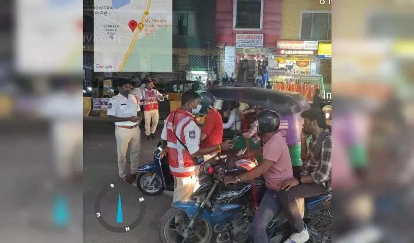 Cyberabad पुलिस ने शराब पीकर गाड़ी चलाने के आरोप में 362 लोगों को पकड़ा Cyberabad पुलिस ने शराब पीकर गाड़ी चलाने के आरोप में 362 लोगों को पकड़ा