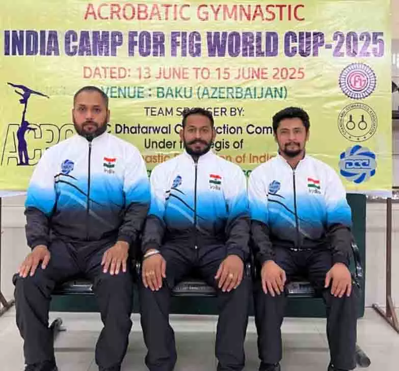 Chandigarh के दो जिमनास्ट अंतरराष्ट्रीय टूर्नामेंट के लिए चयनित Chandigarh के दो जिमनास्ट अंतरराष्ट्रीय टूर्नामेंट के लिए चयनित