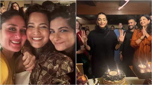सोनम कपूर की बर्थडे पार्टी बनी Veere Di Wedding रीयूनियन का मंच सोनम कपूर की बर्थडे पार्टी बनी Veere Di Wedding रीयूनियन का मंच
