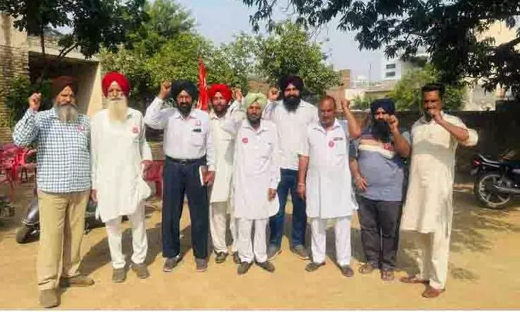 किसान यूनियनों ने Punjab सरकार की भूमि पूलिंग नीति का विरोध जताया किसान यूनियनों ने Punjab सरकार की भूमि पूलिंग नीति का विरोध जताया