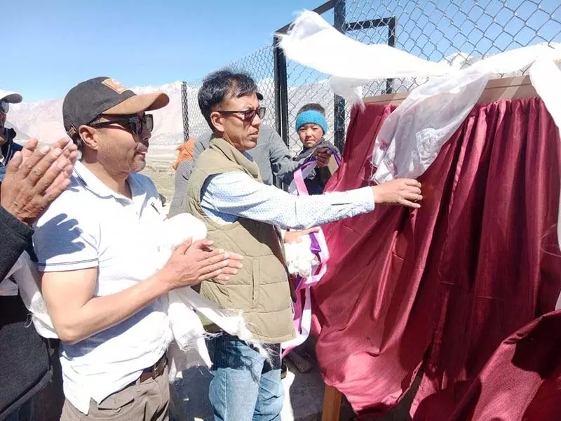 Jammu: ज़ांस्कर में सौर लिफ्ट सिंचाई योजना शुरू की Jammu: ज़ांस्कर में सौर लिफ्ट सिंचाई योजना शुरू की