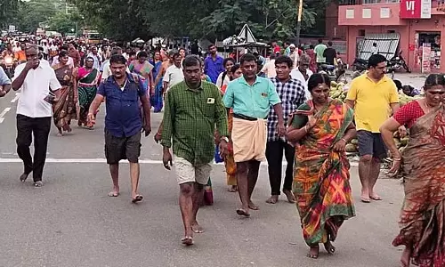 Tamil Nadu : कल तिरुवन्नामलाई में गिरिवलम घूमने का सबसे अच्छा समय Tamil Nadu : कल तिरुवन्नामलाई में गिरिवलम घूमने का सबसे अच्छा समय