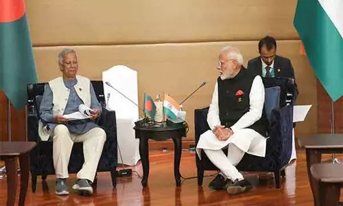बांग्लादेश के मुख्य सलाहकार ने ईद-उल-अजहा पर पीएम मोदी के संदेश की सराहना की बांग्लादेश के मुख्य सलाहकार ने ईद-उल-अजहा पर पीएम मोदी के संदेश की सराहना की