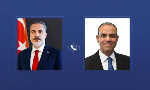 Egypt और तुर्की के विदेश मंत्रियों ने मध्य पूर्व के घटनाक्रमों पर चर्चा की