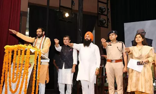 स्वच्छता और योग से विकसित भारत का सपना साकार होगा Haryana के मुख्यमंत्री