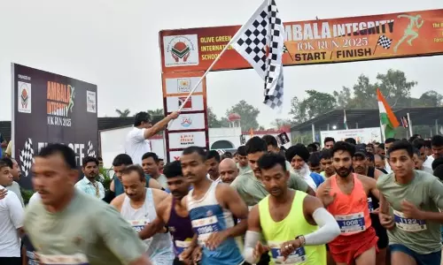 Haryana : अंबाला इंटीग्रिटी रन’ में 1,200 लोगों ने हिस्सा लिया