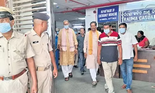 Cuttack दौरे के दौरान उपमुख्यमंत्री केवी सिंह देव की हड्डी में फ्रैक्चर