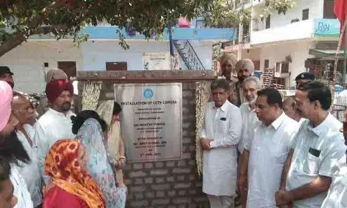 तिवारी ने मौली जागरां में CCTV निगरानी प्रणाली का उद्घाटन किया
