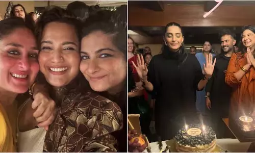 सोनम कपूर की बर्थडे पार्टी बनी Veere Di Wedding रीयूनियन का मंच