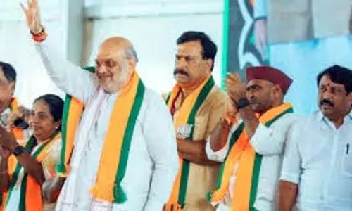 अमित शाह ने मदुरै में भाजपा कार्यकर्ताओं के साथ बैठक की