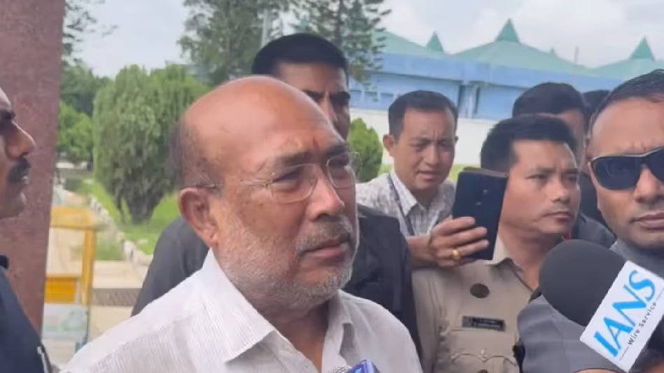 Manipur के पूर्व सीएम बीरेन सिंह ने तनाव के बीच जनता से की अपील सावधानी से काम लें