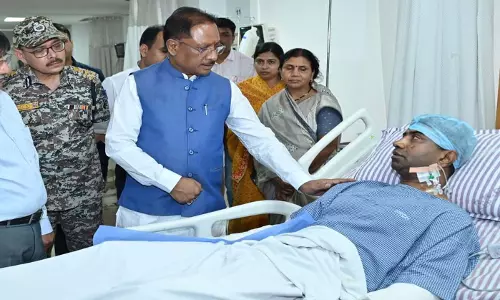 CG BREAKING: सुकमा माओवादी हमले में घायल जवानों से मिलने पहुंचे मुख्यमंत्री विष्णुदेव साय