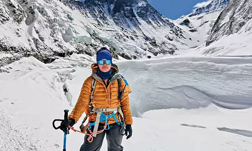 श्रीशा का संकल्प उसे माउंट एवरेस्ट की चोटी पर ले  गया