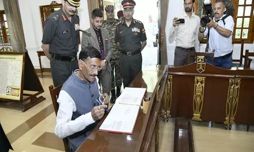 Shimla: रक्षा राज्य मंत्री संजय सेठ ने सेना प्रशिक्षण कमान का किया दौरा