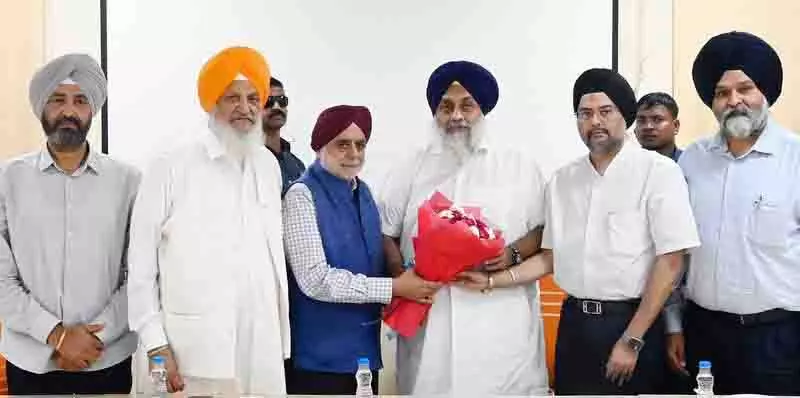 Akali Dal अस्तित्व की लड़ाई लड़ रहा, सुखबीर मतदाताओं को लुभाने के लिए शहर में डेरा डाले हुए Akali Dal अस्तित्व की लड़ाई लड़ रहा, सुखबीर मतदाताओं को लुभाने के लिए शहर में डेरा डाले हुए