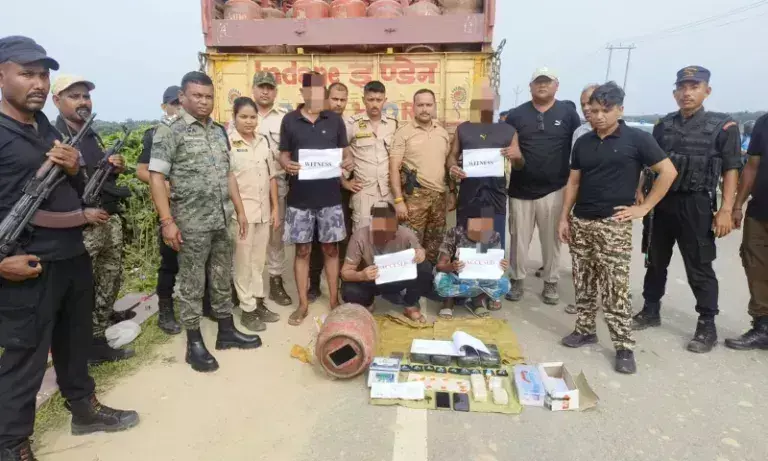 Assam: 45 करोड़ रुपये मूल्य का मादक पदार्थ जब्त, 4 गिरफ्तार