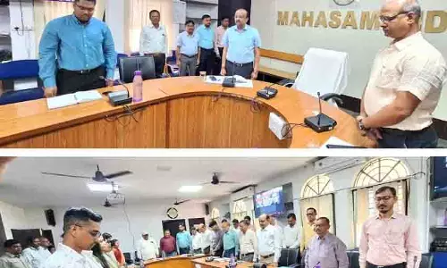समय-सीमा की बैठक में शहीद आकाश राव को दी गई श्रद्धांजलि समय-सीमा की बैठक में शहीद आकाश राव को दी गई श्रद्धांजलि