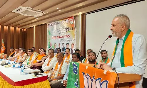 कांग्रेस सरकार का पतन निश्चित है: सांसद विश्वेश्वर हेगड़े कागेरी कांग्रेस सरकार का पतन निश्चित है: सांसद विश्वेश्वर हेगड़े कागेरी
