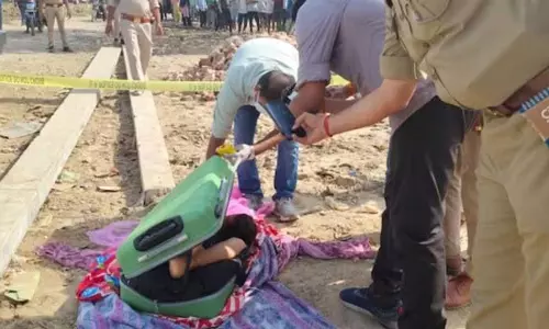 Ghaziabad : सूटकेस में महिला का क्षत-विक्षत शव मिला