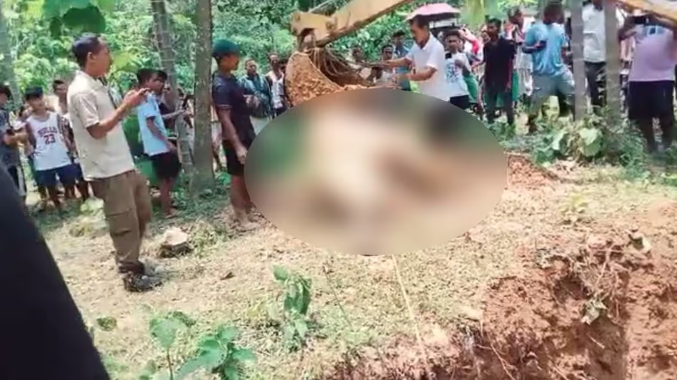 Assam : छायगांव में खाली पड़े कुएं में गिरने से सात महीने के हाथी के बच्चे की मौत Assam : छायगांव में खाली पड़े कुएं में गिरने से सात महीने के हाथी के बच्चे की मौत