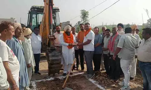 Garhshankar में 5.65 करोड़ रुपये की पाइपलाइन परियोजना का उद्घाटन Garhshankar में 5.65 करोड़ रुपये की पाइपलाइन परियोजना का उद्घाटन