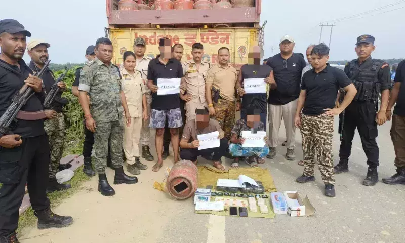 Assam : 45 करोड़ रुपये मूल्य का मादक पदार्थ जब्त, 4 गिरफ्तार