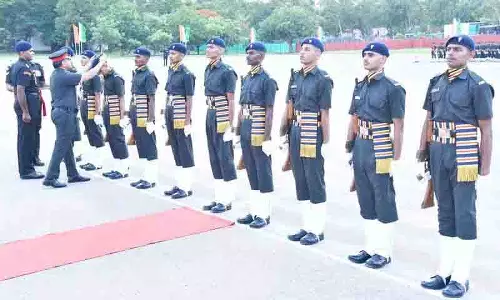 अग्निवीर बैच-05/24 के लिए 1 EME सेंटर, सिकंदराबाद में पासिंग आउट परेड आयोजित की गई