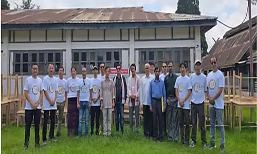 Millennium  साइंस बैच ने जीरो स्कूल को फर्नीचर दान किया