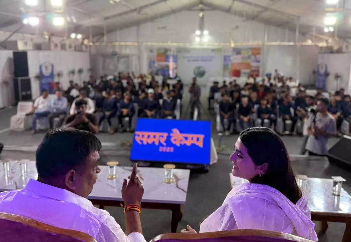 Jaipur : वन राज्यमंत्री ने समर कैम्प में खिलाडियों को पूर्ण मनोयोग से प्रशिक्षण Jaipur : वन राज्यमंत्री ने समर कैम्प में खिलाडियों को पूर्ण मनोयोग से प्रशिक्षण