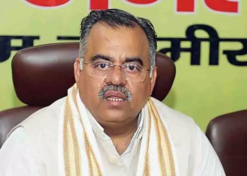 पंजाब को वित्तीय बर्बादी की ओर धकेला जा रहा: Chugh पंजाब को वित्तीय बर्बादी की ओर धकेला जा रहा: Chugh