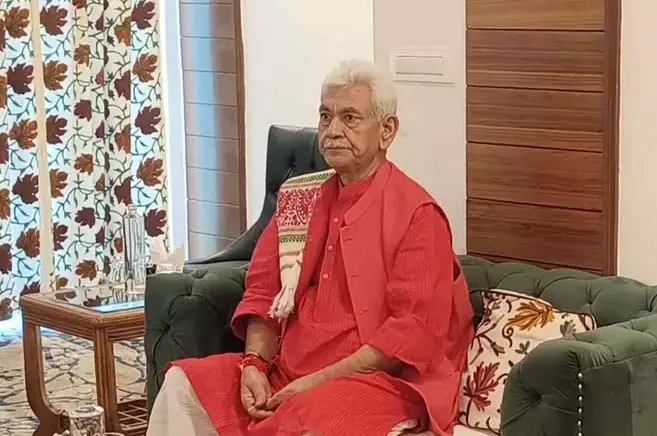 अमरनाथ यात्रा के सुचारू संचालन के लिए पुख्ता सुरक्षा व्यवस्था: LG Sinha अमरनाथ यात्रा के सुचारू संचालन के लिए पुख्ता सुरक्षा व्यवस्था: LG Sinha