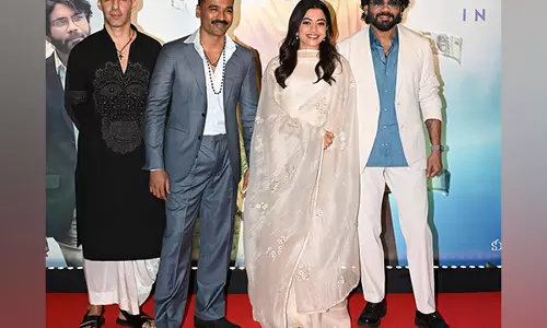 धनुष, नागार्जुन, रश्मिका Mumbai में कुबेरा के तीसरे एकल पिप्पी पिप्पी ऑडियो लॉन्च में शामिल हुए