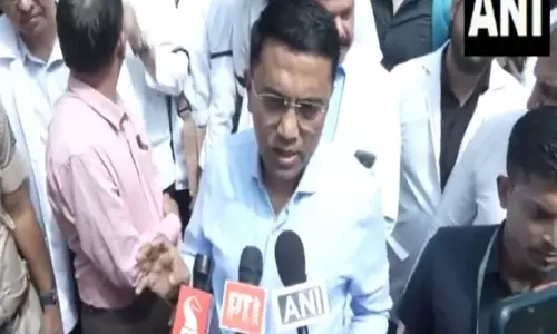 डॉक्टरों के साथ बैठक की, उनकी सभी 7 मांगें पारित कीं: GMC डॉक्टरों की हड़ताल पर गोवा सीएम ने कहा डॉक्टरों के साथ बैठक की, उनकी सभी 7 मांगें पारित कीं: GMC डॉक्टरों की हड़ताल पर गोवा सीएम ने कहा