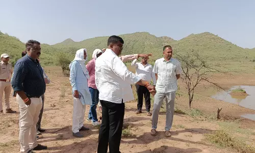 Jaipur: वन राज्यमंत्री निदानी बांध एवं नव प्रस्तावित बांध क्षेत्रों का निरीक्षण किया