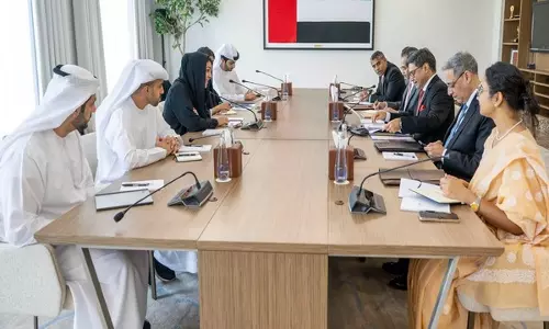 विक्रम मिसरी ने UAE की अंतर्राष्ट्रीय सहयोग राज्य मंत्री रीम अल हाशिमी से मुलाकात की विक्रम मिसरी ने UAE की अंतर्राष्ट्रीय सहयोग राज्य मंत्री रीम अल हाशिमी से मुलाकात की