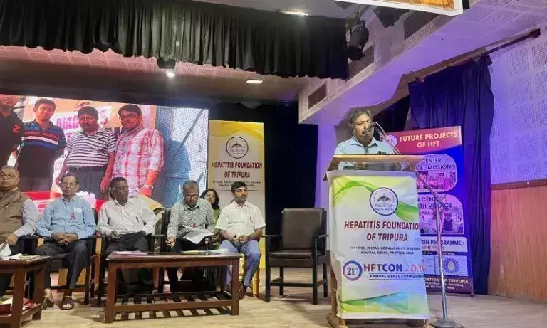 Tripura में पूर्वोत्तर के 300 डॉक्टरों के साथ लीवर रोग सम्मेलन का आयोजन Tripura में पूर्वोत्तर के 300 डॉक्टरों के साथ लीवर रोग सम्मेलन का आयोजन