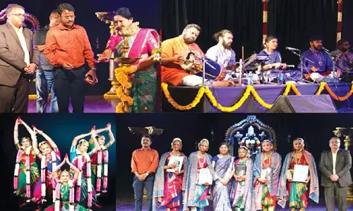 Bengaluru के युवा नर्तकों ने भरतनाट्यम रंग प्रवेशम में जलवा बिखेरा Bengaluru के युवा नर्तकों ने भरतनाट्यम रंग प्रवेशम में जलवा बिखेरा