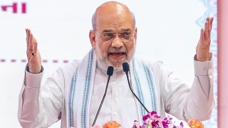 Congress  ने पूर्वोत्तर और जम्मू-कश्मीर में शांति पर अमित शाह की विचित्र टिप्पणी की आलोचना की
