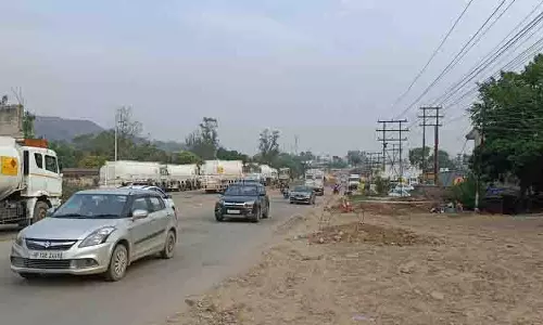 बिजली लाइन शिफ्टिंग में देरी से Baddi-Nalagarh हाईवे फोरलेन का काम रुका